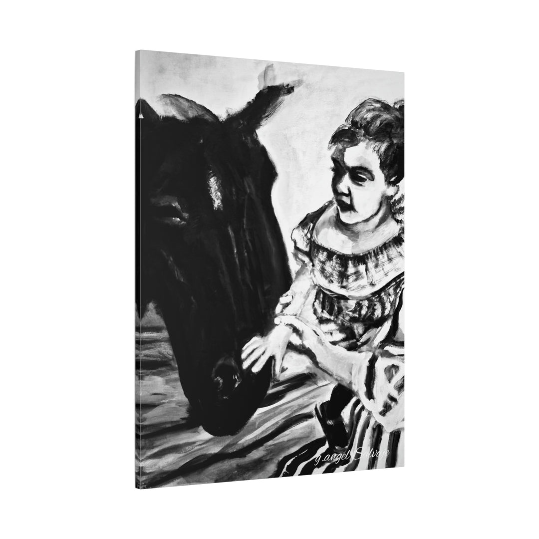 New Best Friend Canvas Art - Elegant Home Decor
