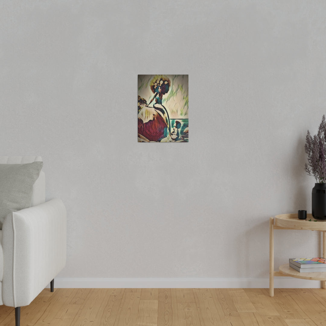 Mermaid Madonna Canvas, Stretched, 0.75"