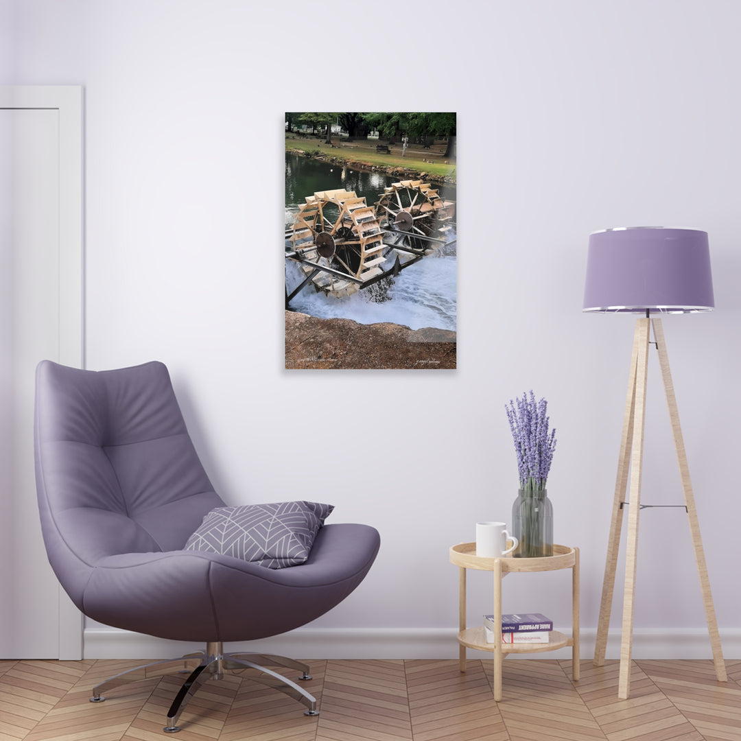 Water Wheel , Spring Park  Acrylic Prints