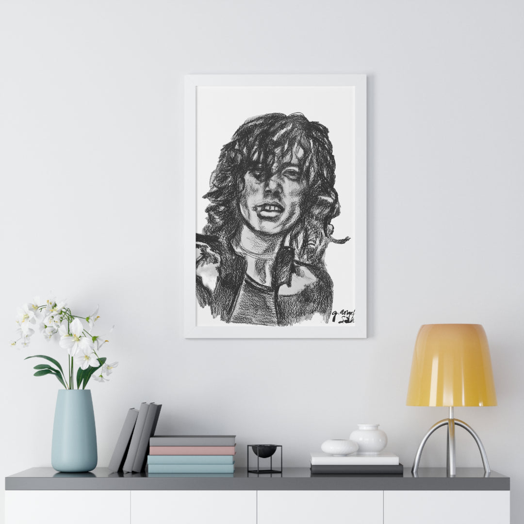 Vertical Poster Jimmy Page Rock and Roll Series Wall Art