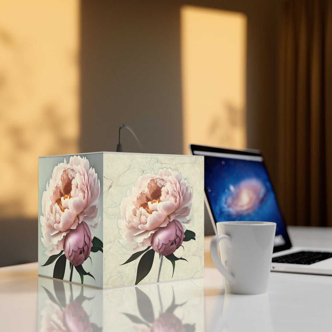 Peony Light Cube Lamp