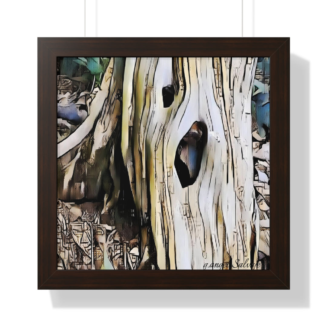 It Is All About What is Hidden Within Framed Vertical Poster