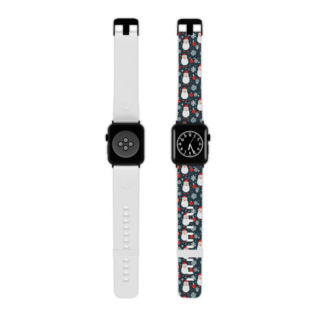 Santa and snowflakes Watch Band for Apple Watch