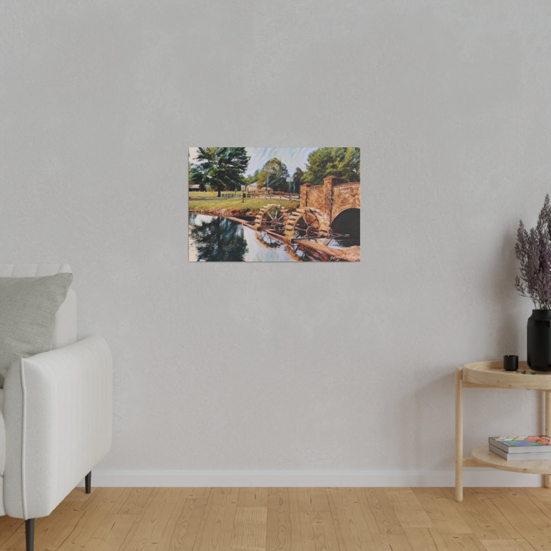 Water Under the Bridge, Spring Park Matte Canvas, Stretched, 0.75"