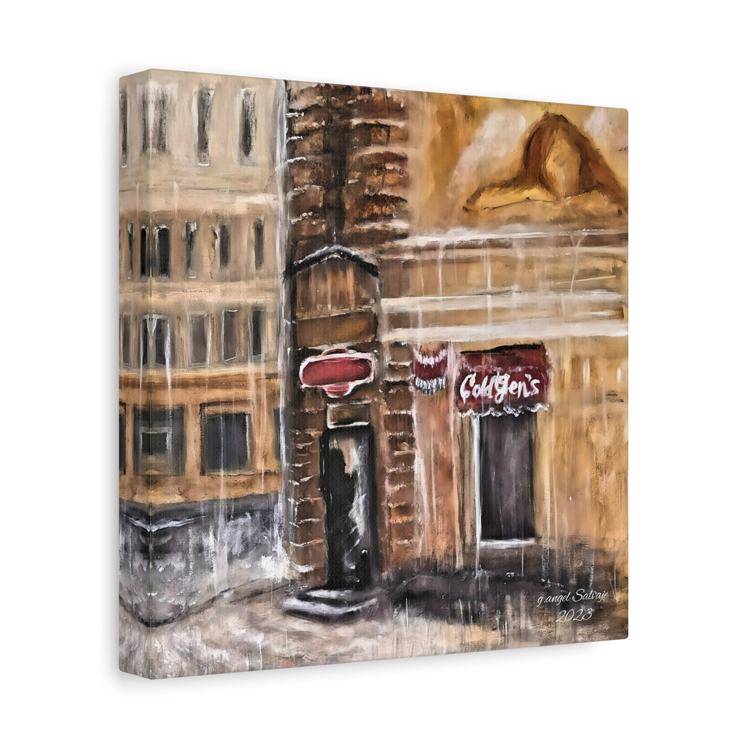 Realist Tone Canvas Print - Tears of Intercession Realist Tone by g angel Salvaje