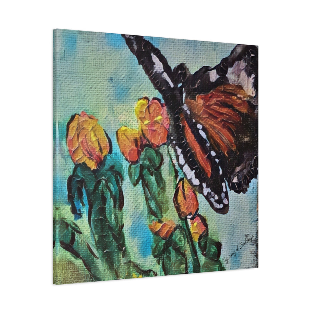 Canvas Print - Monarch Queen Butterfly