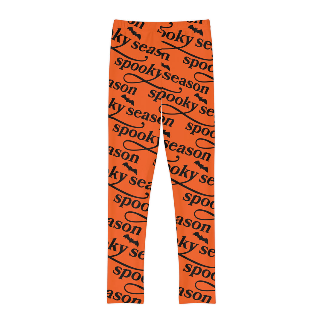 Spooky Season Halloween Youth Full-Length Leggings (AOP)
