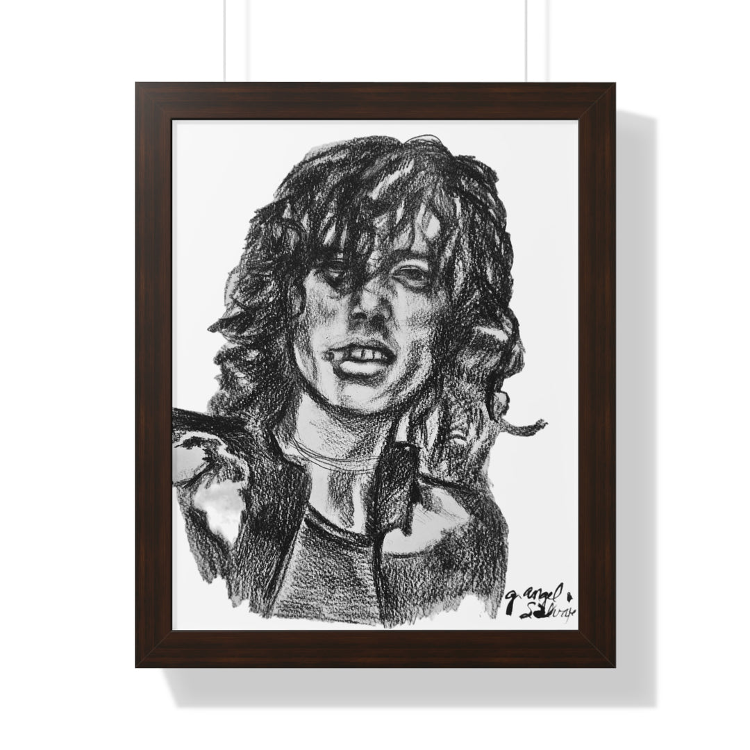 Vertical Poster Jimmy Page Rock and Roll Series Wall Art
