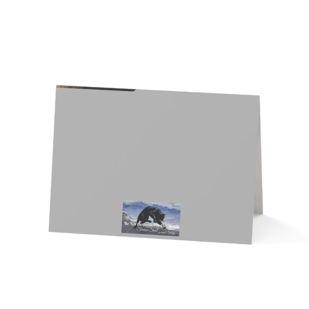 Dancing in the Streets Greeting Cards - Handcrafted Designs for All Occasions - Set of 1, 10, 30, 50