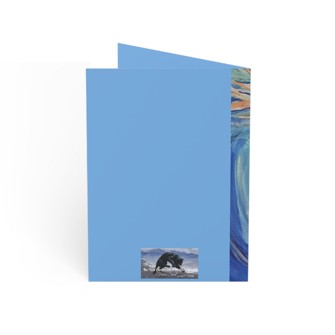 Greeting Cards Psalms 18:6 Diving Butterfly