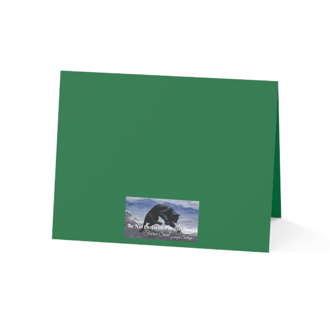 Funny Christmas Greeting Cards - Nosey Blanche and Helen Jones Christmas Design
