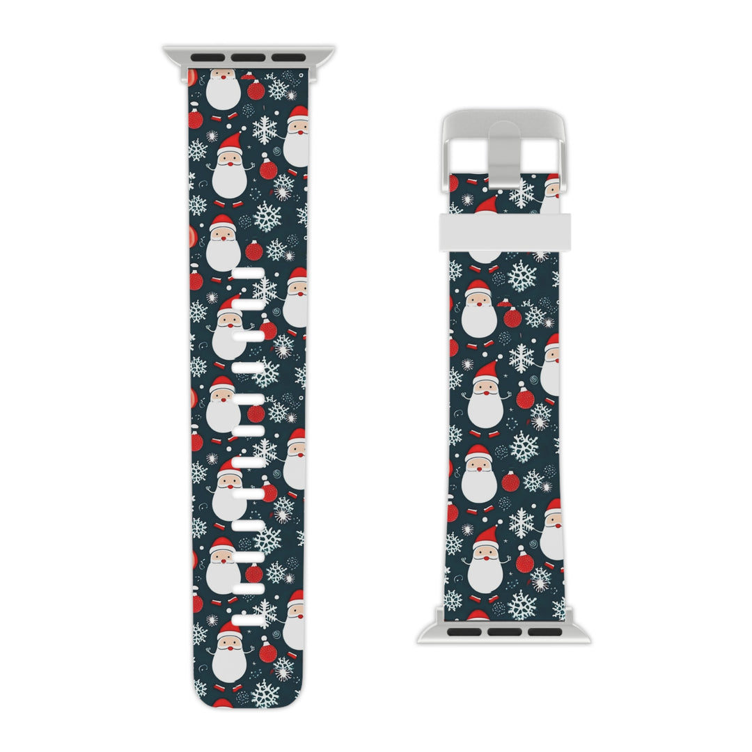 Santa and snowflakes Watch Band for Apple Watch