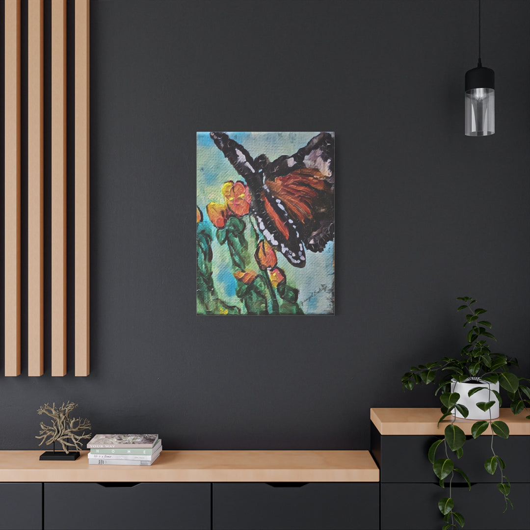 Canvas Print - Monarch Queen Butterfly