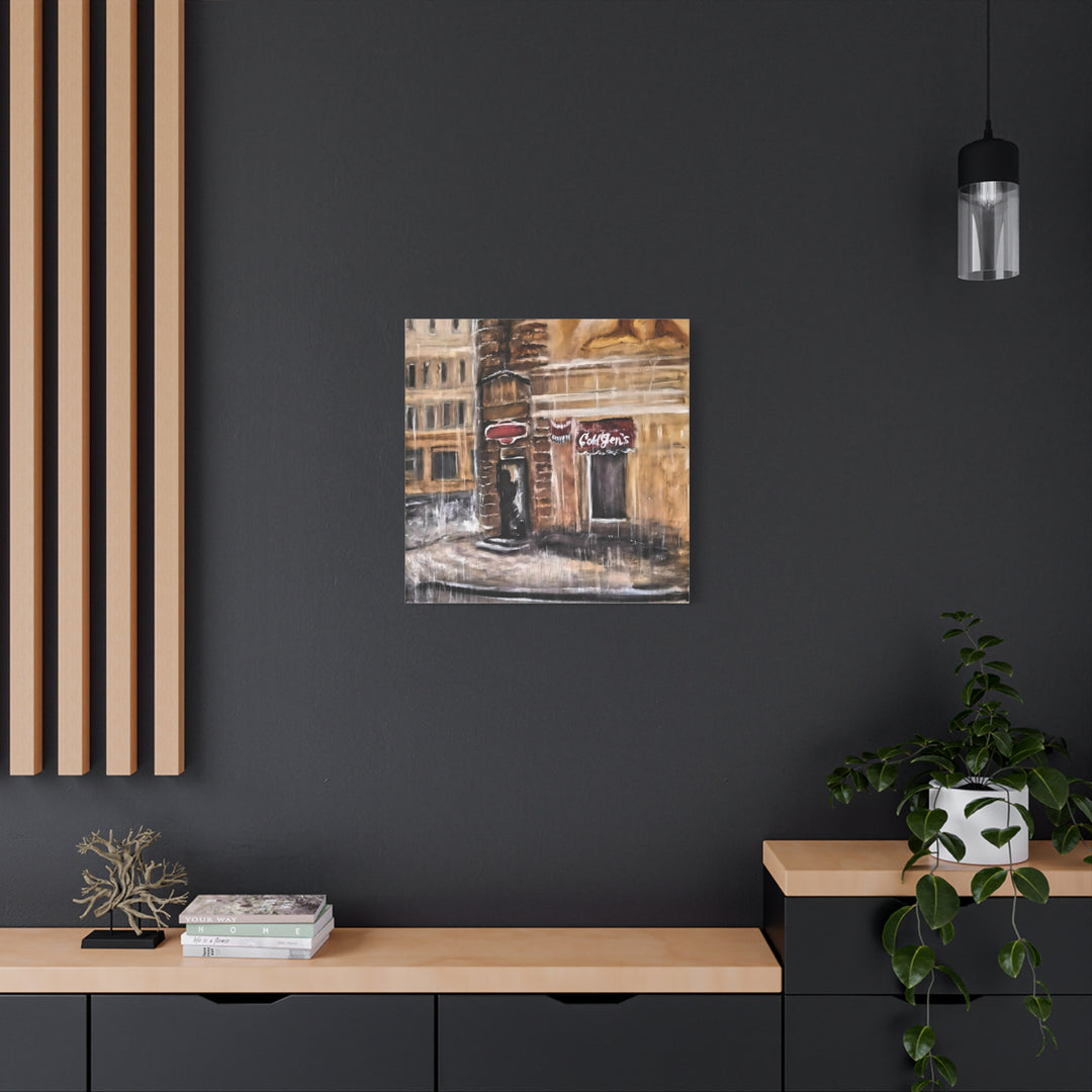 Realist Tones Canvas Print - Tears of Intercession-Urban Rainscape Design