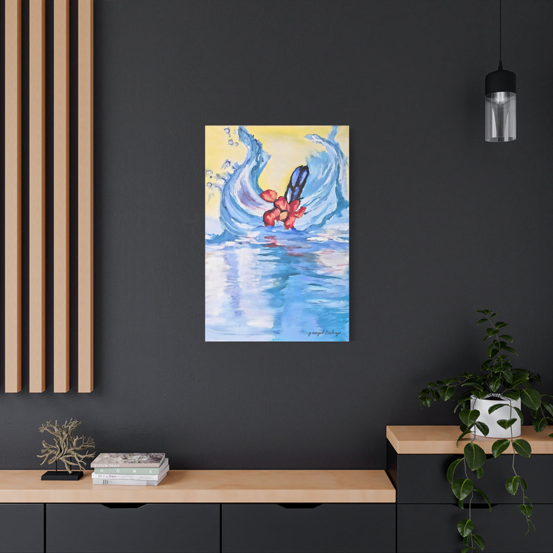 Diving into the Depths Matte Canvas, Stretched, 1.25"