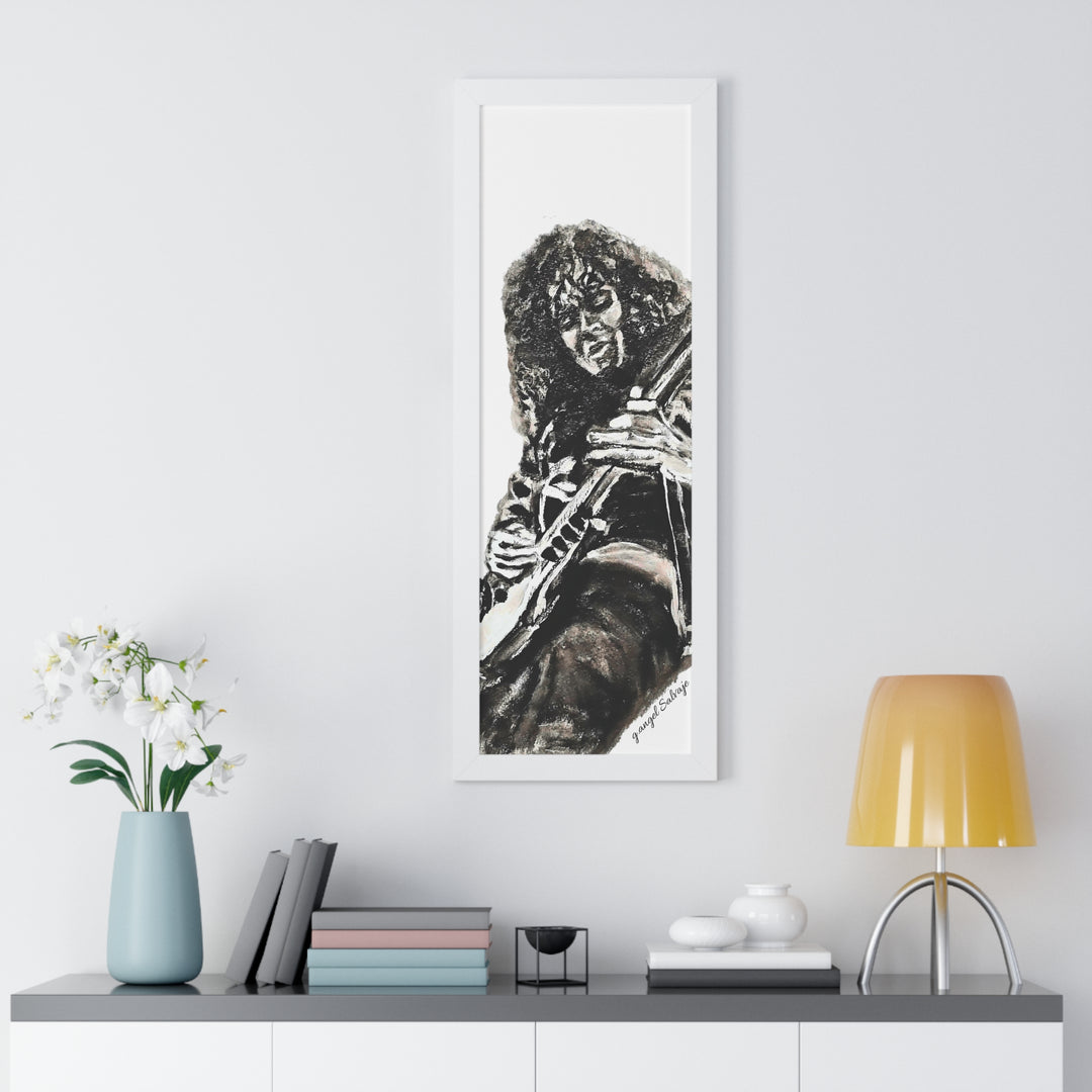 Tim Kelly Framed Vertical Poster