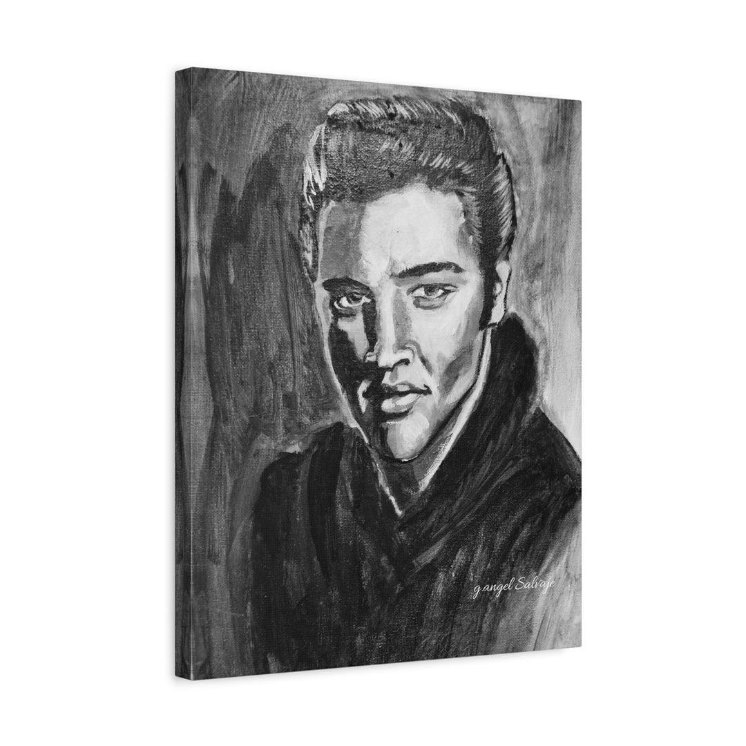 Elvis Canvas Print, from the Rock and Roll Series
