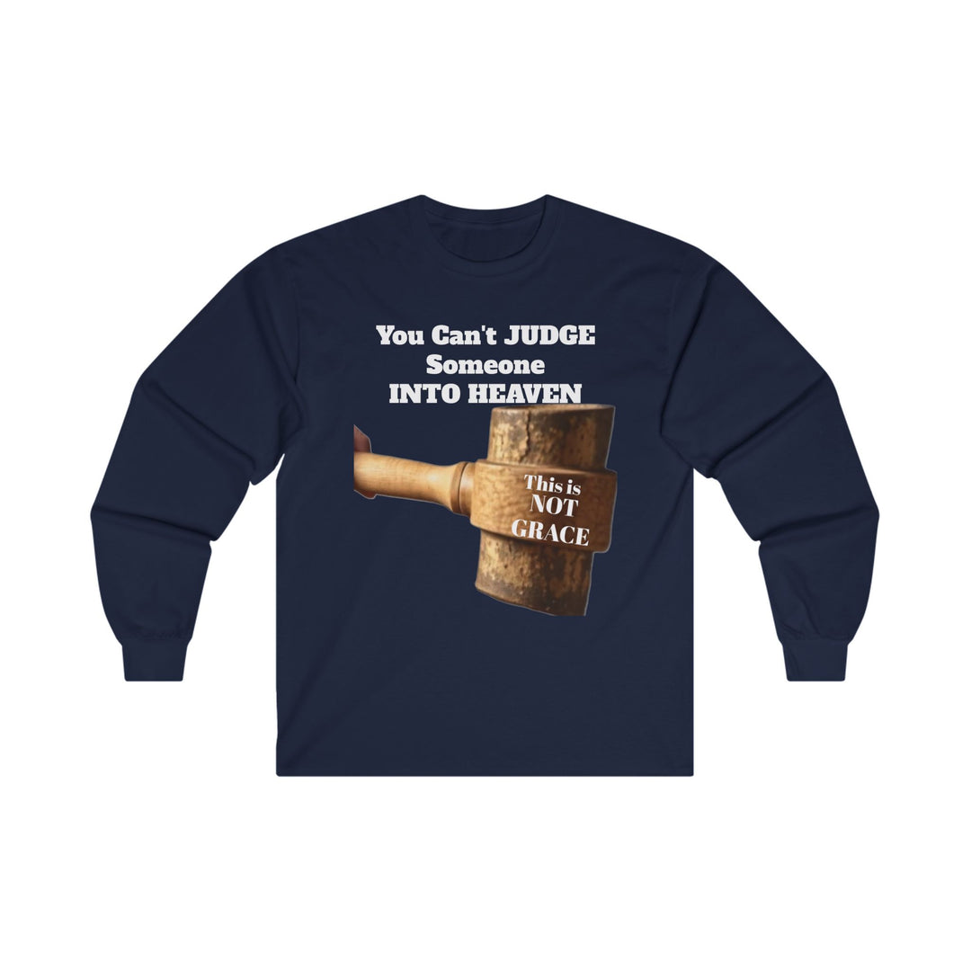 Christian Long Sleeve Tee - Ephesians 2:4-5 Saved by Grace