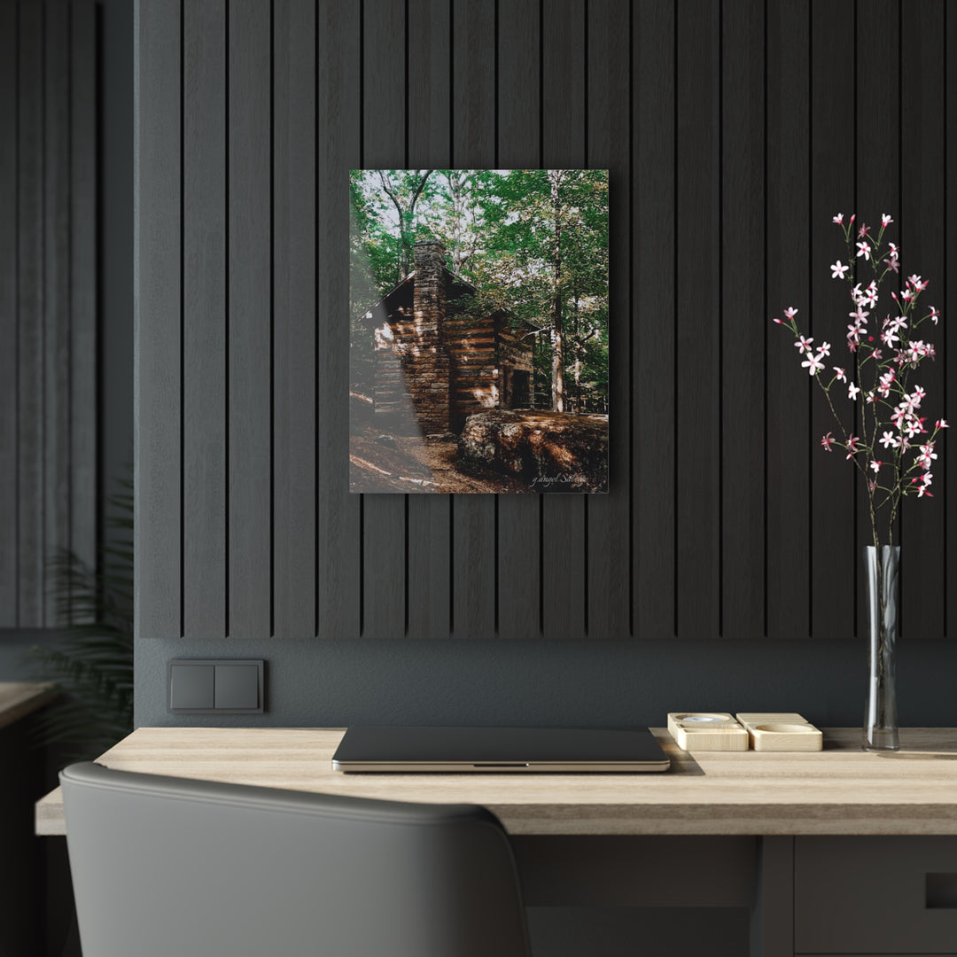 Just a Cabin in the Corner of Gloryland Acrylic Prints