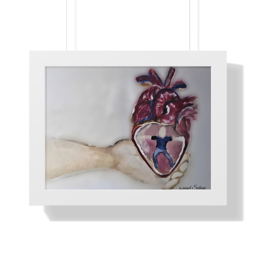 Abiding Within Framed Horizontal Poster