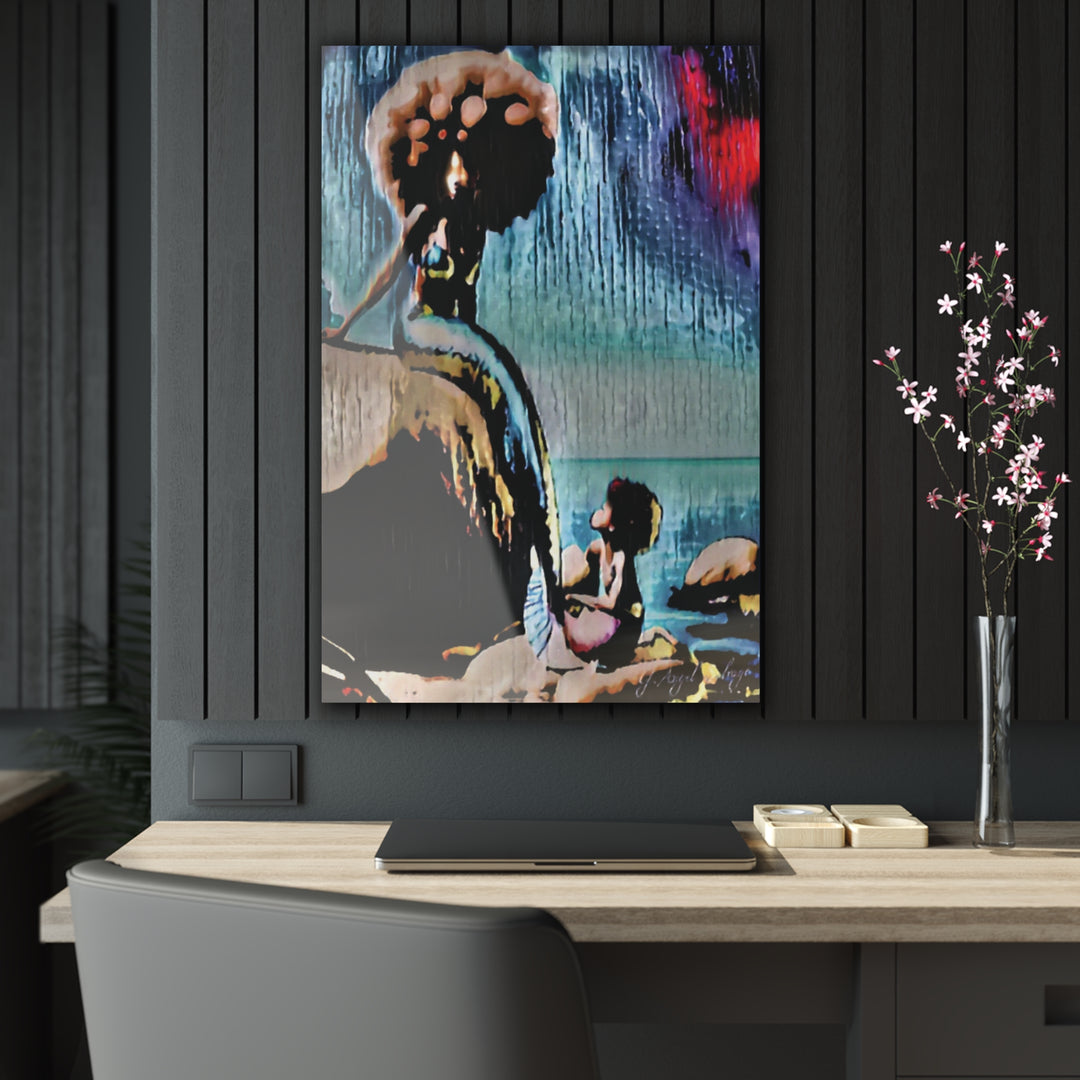 Mermaid Madonna Acrylic Prints