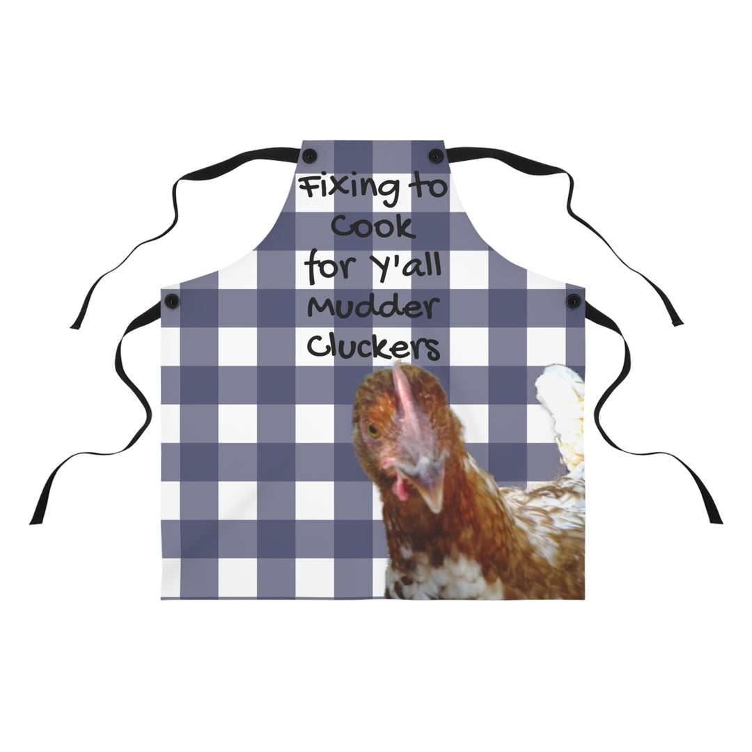 Cooking with Spot ,Mudder Cluckers Apron