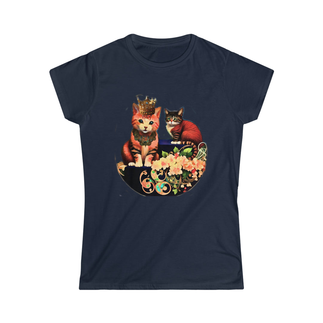 Feline Royalty Women's Softstyle Tee