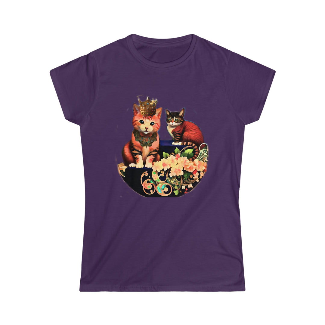 Feline Royalty Women's Softstyle Tee