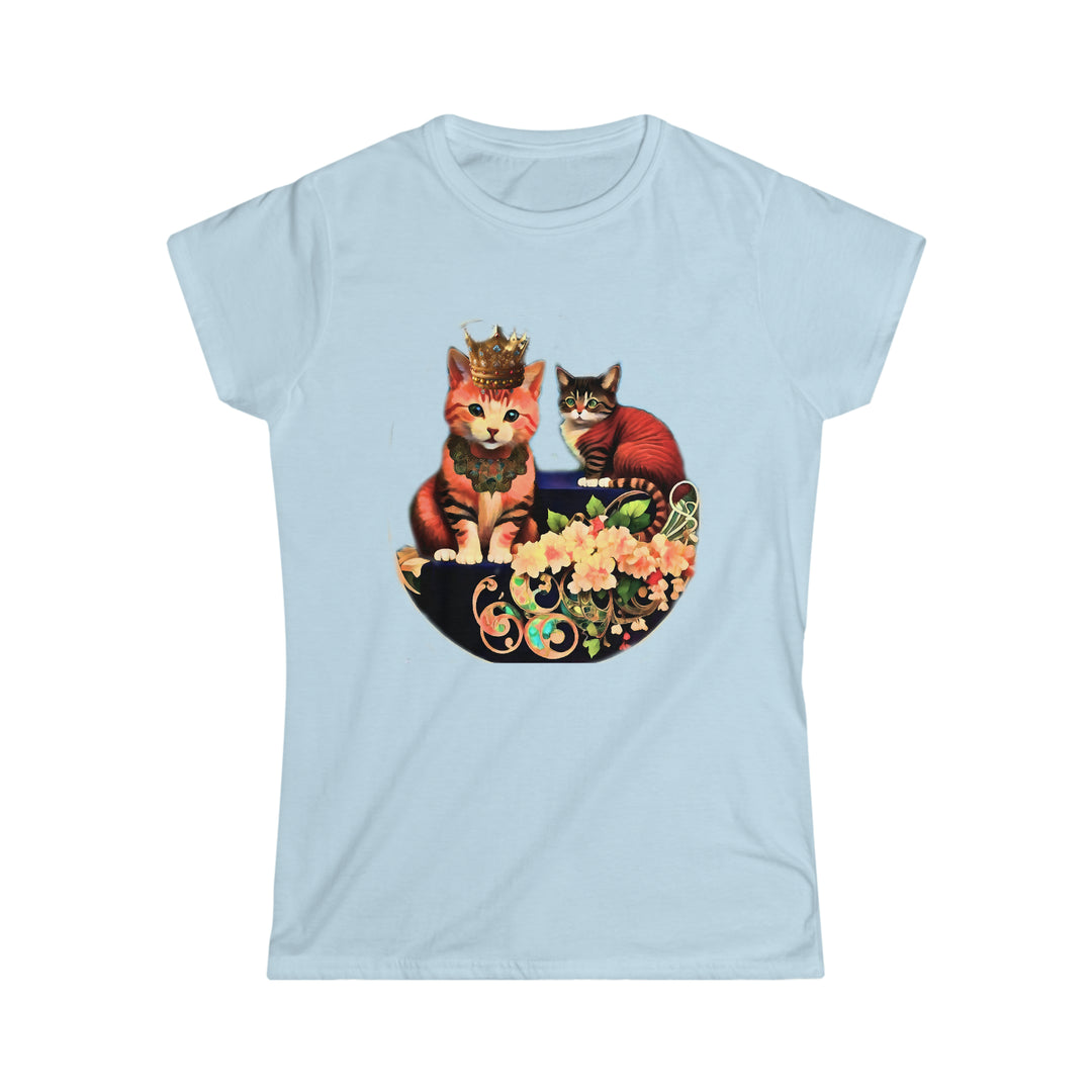 Feline Royalty Women's Softstyle Tee