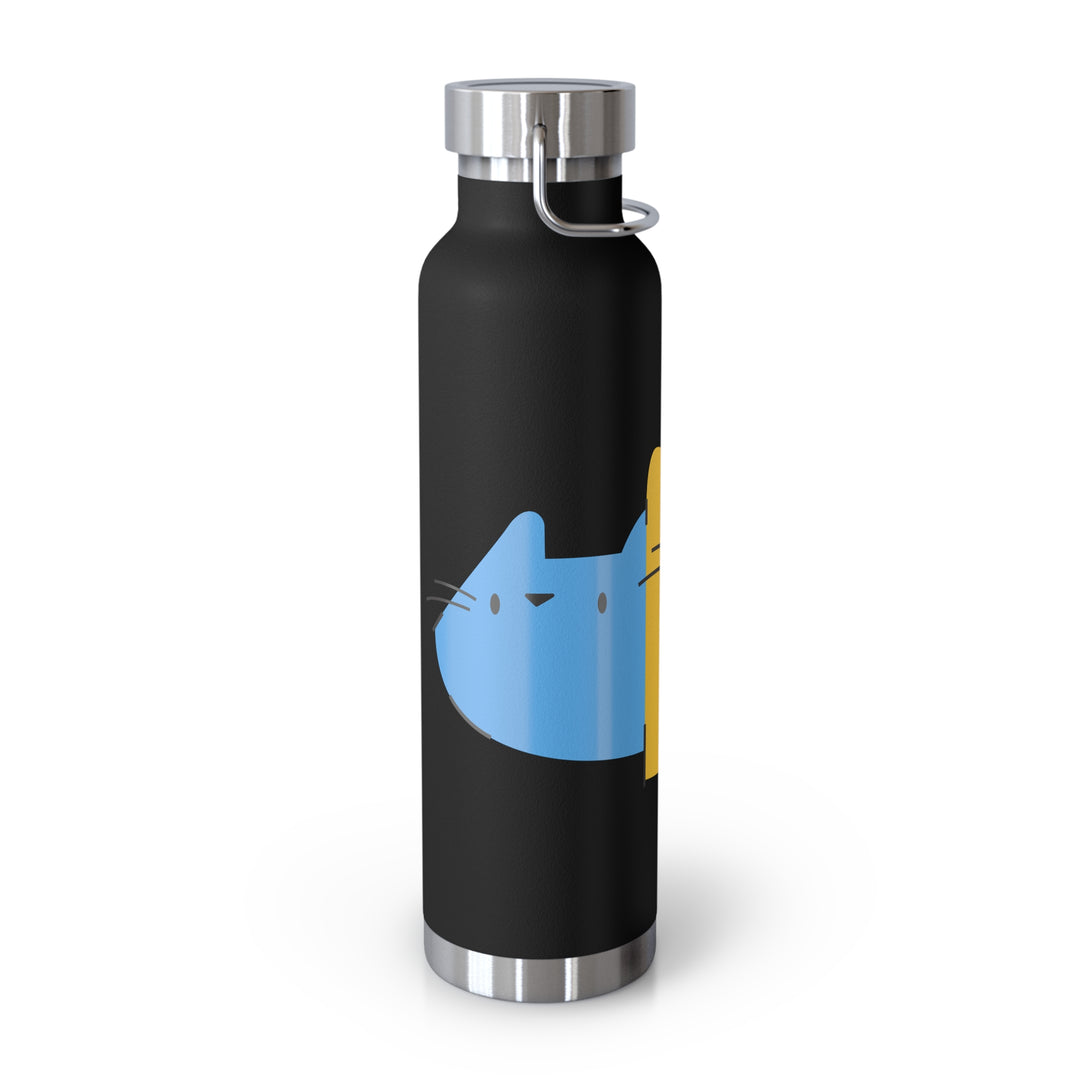 Spy Cats Copper Vacuum Insulated Bottle, 22oz