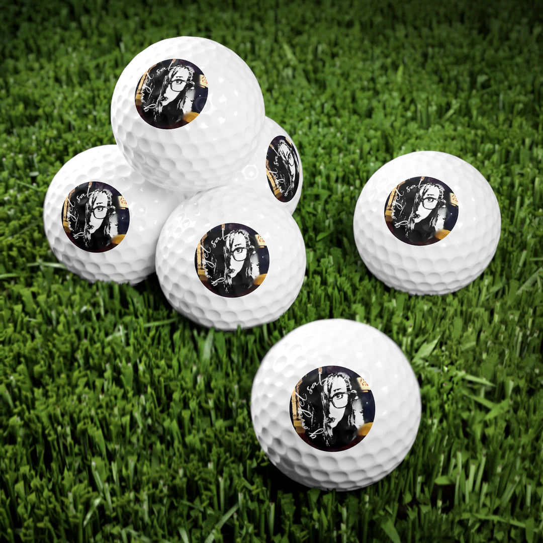 g.angel Salvaje 4rent Golf Balls, 6pcs