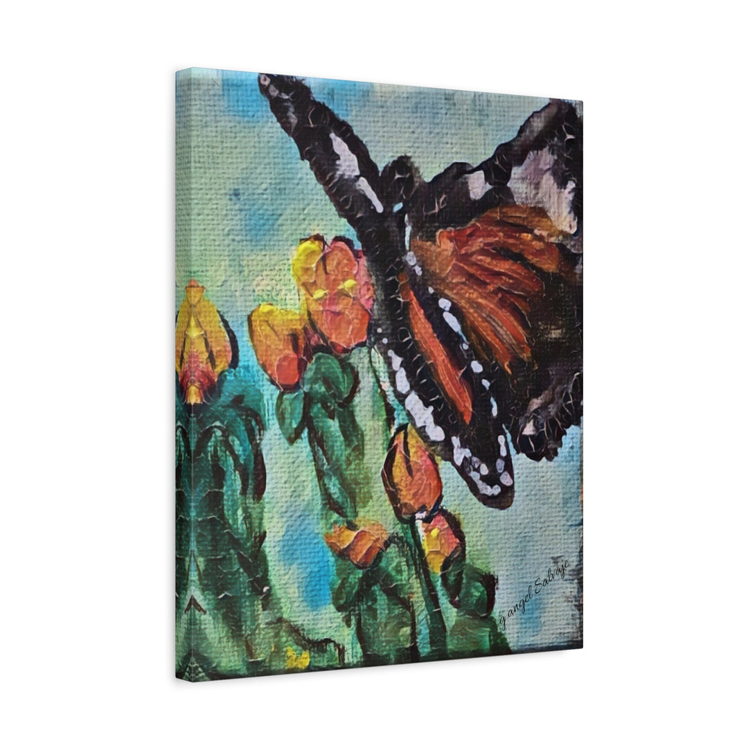 Canvas Print - Monarch Queen Butterfly