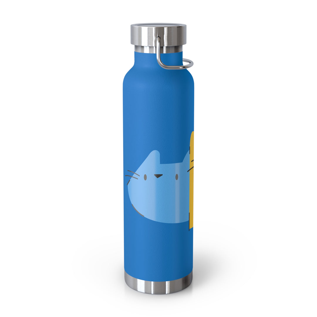 Spy Cats Copper Vacuum Insulated Bottle, 22oz