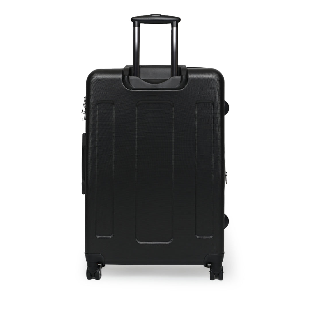 Hound's Tooth Suitcase