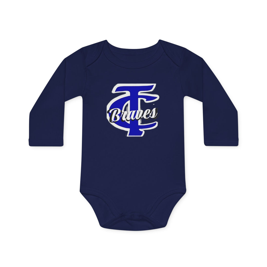 Baby Onesie - Tishomingo County Braves Breast Cancer Awareness