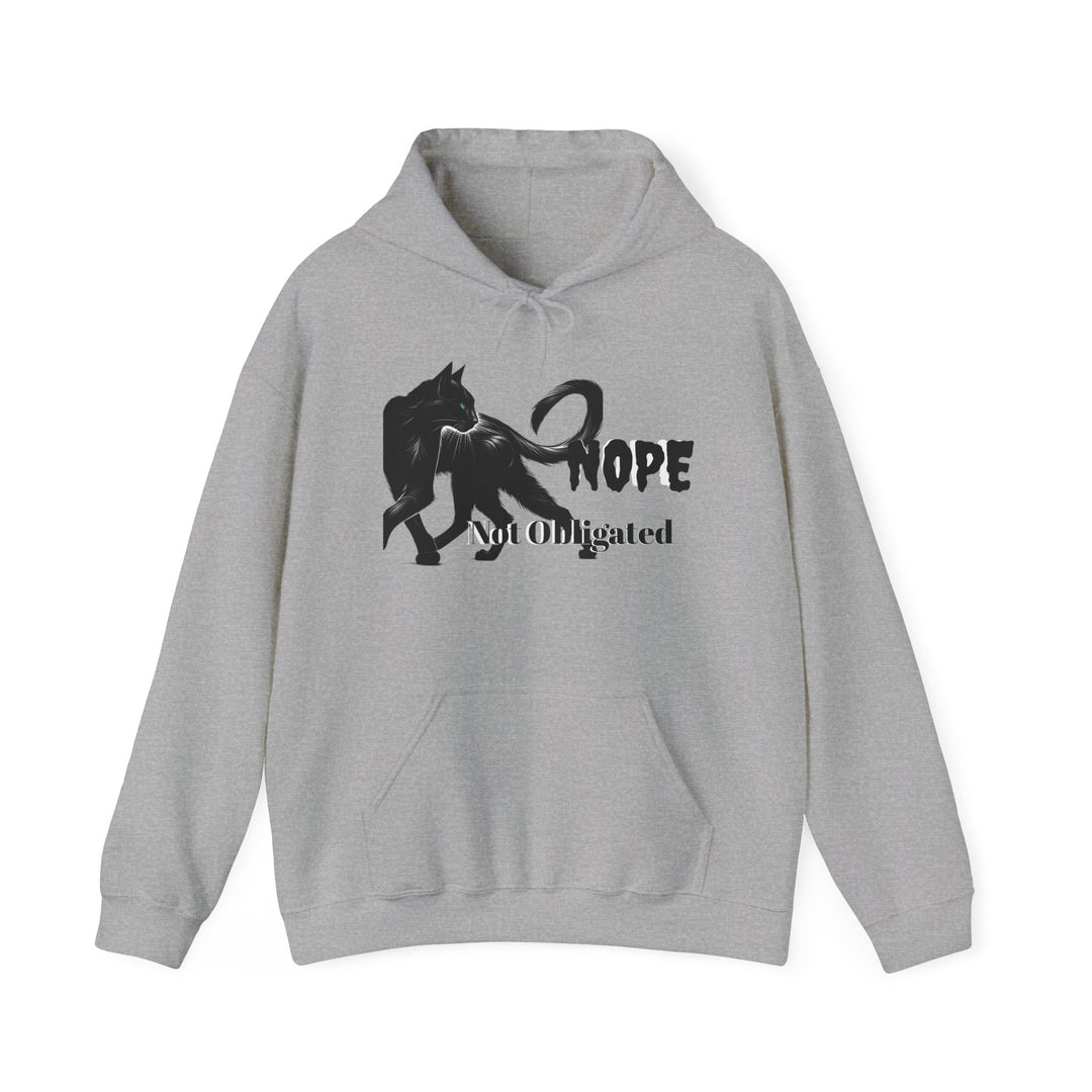 Hooded Sweatshirt - Feral Cat Drama Free Design