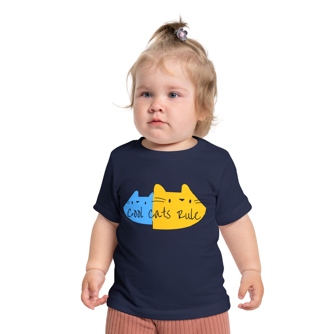 Cool Cat Baby Short Sleeve T-Shirt