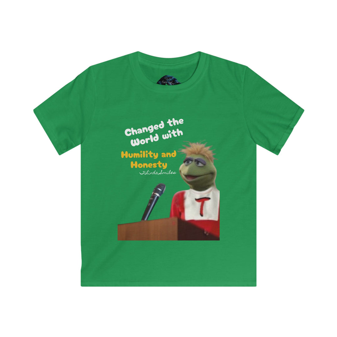 Kids Tee - Home is Where the Snow Is - T'Linda Smiles Honesty and Humility Design