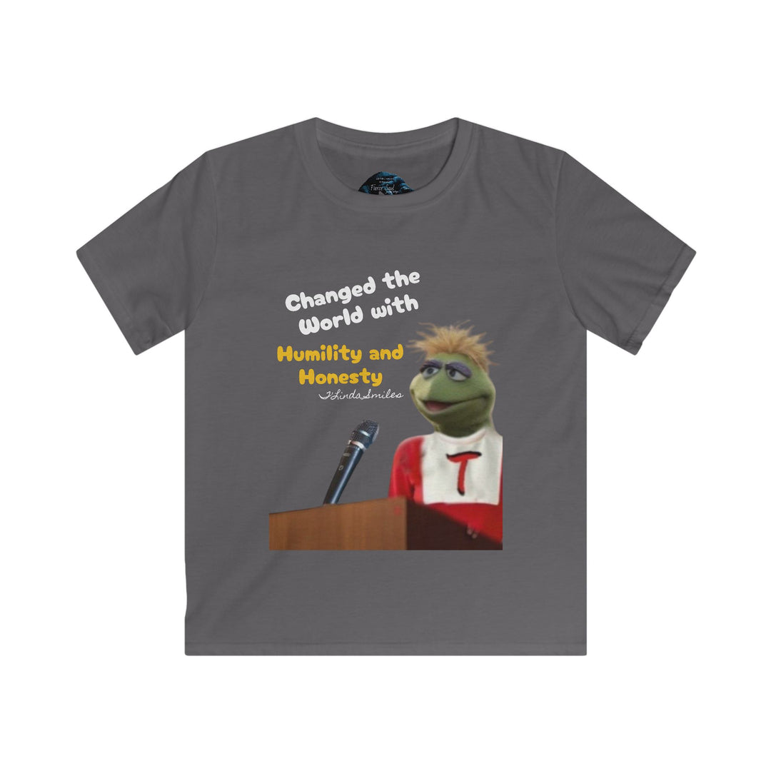 Kids Tee - Home is Where the Snow Is - T'Linda Smiles Honesty and Humility Design