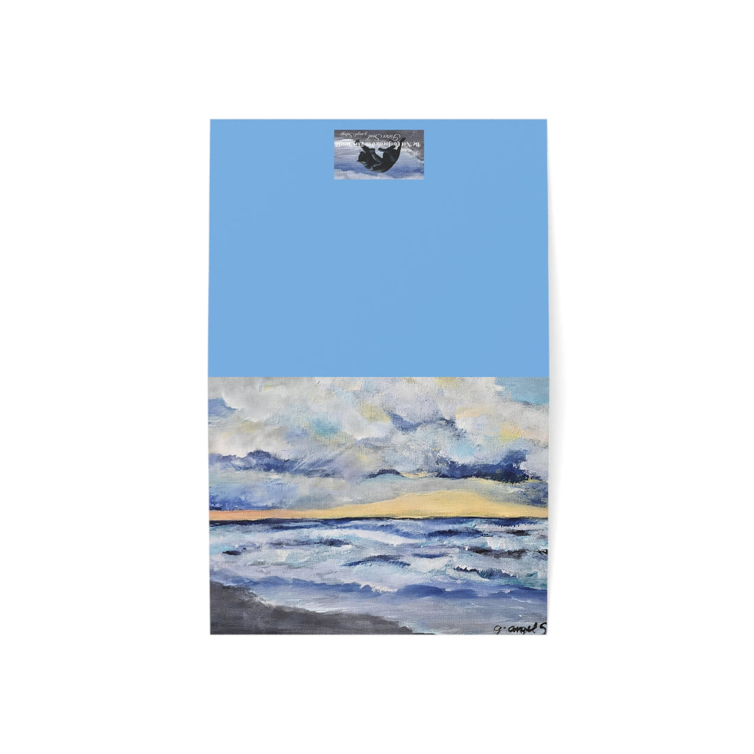Greeting Cards - After the Rain, Sunshine by g angel Salvaje (1, 10, 30, and 50pcs)