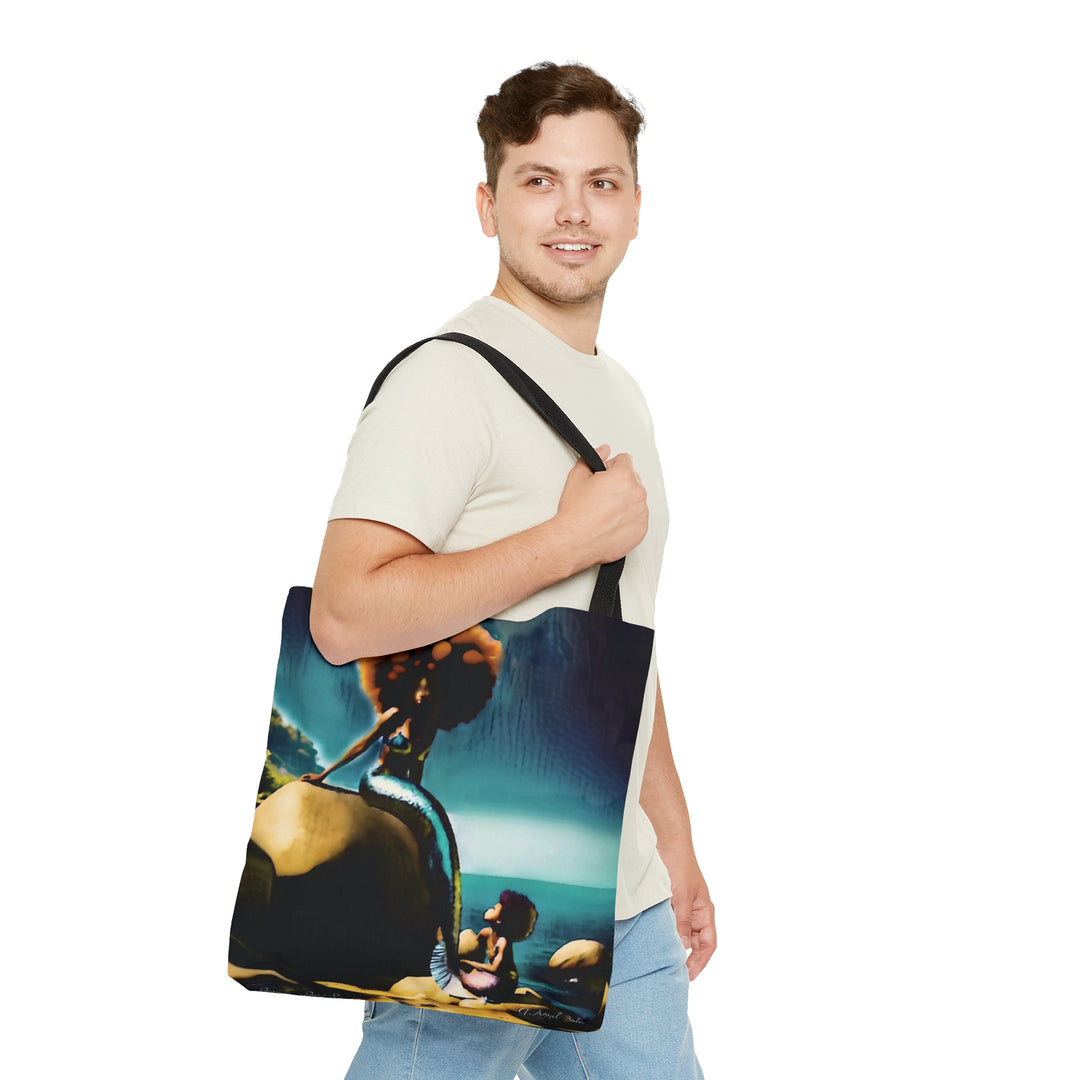 Mermaid Madonna Tote Bag