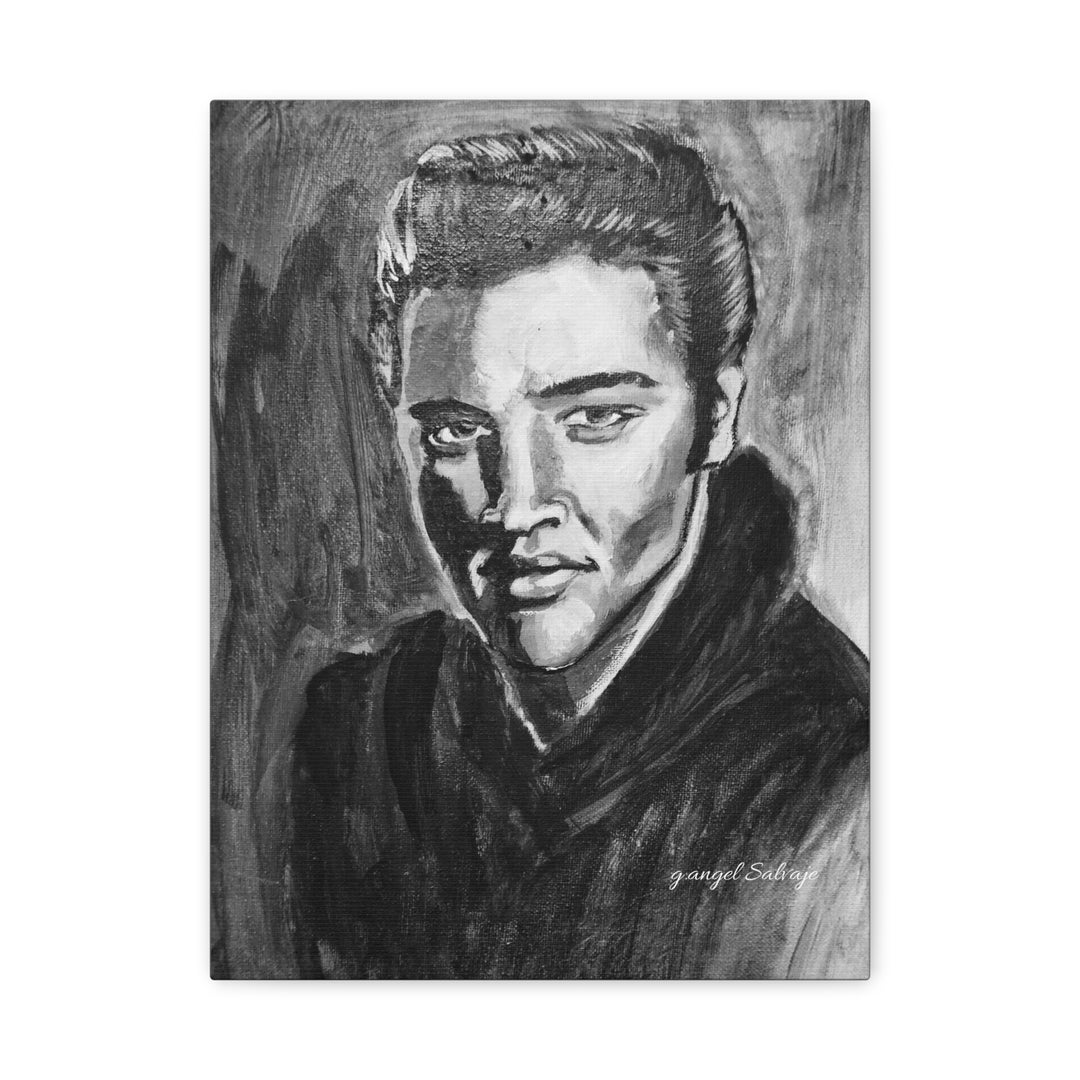 Elvis Canvas Print, from the Rock and Roll Series