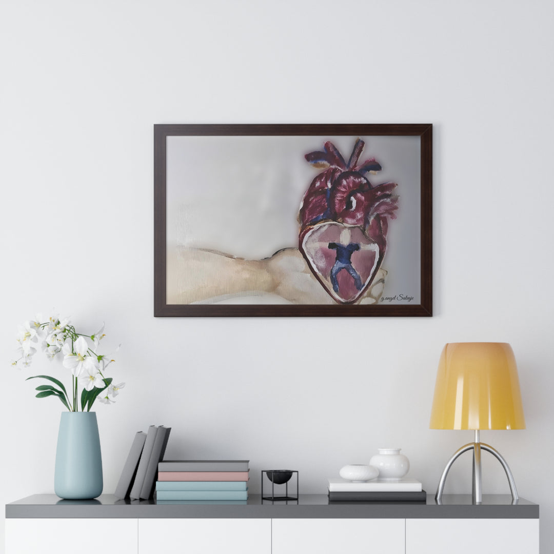 Abiding Within Framed Horizontal Poster