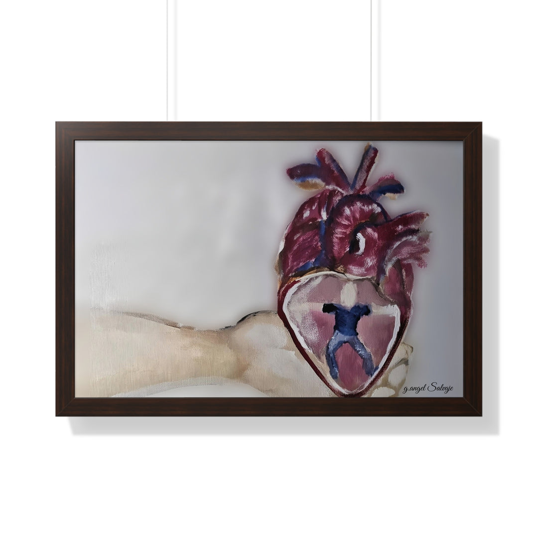 Abiding Within Framed Horizontal Poster