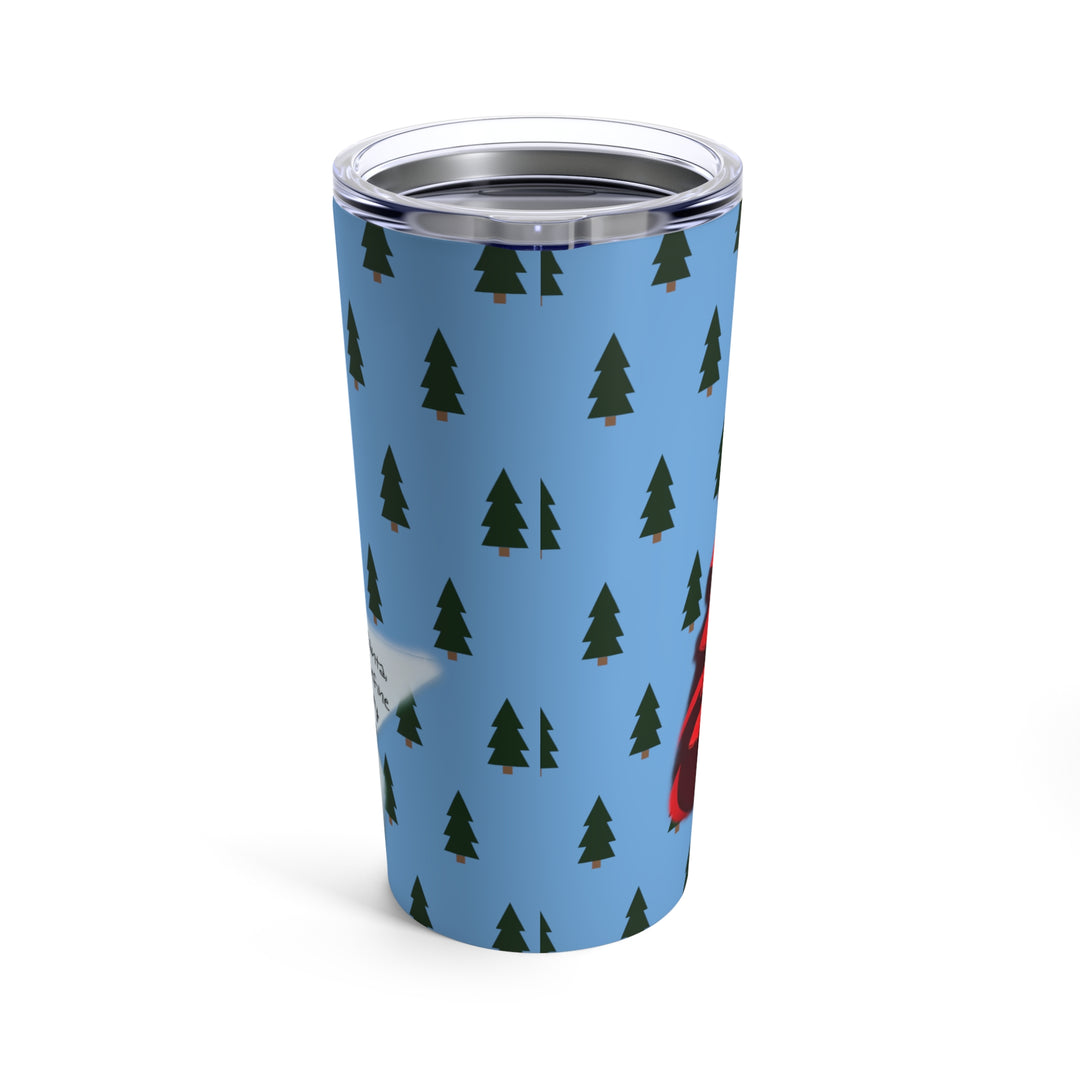 Santa gets a letter, Tumbler 20oz