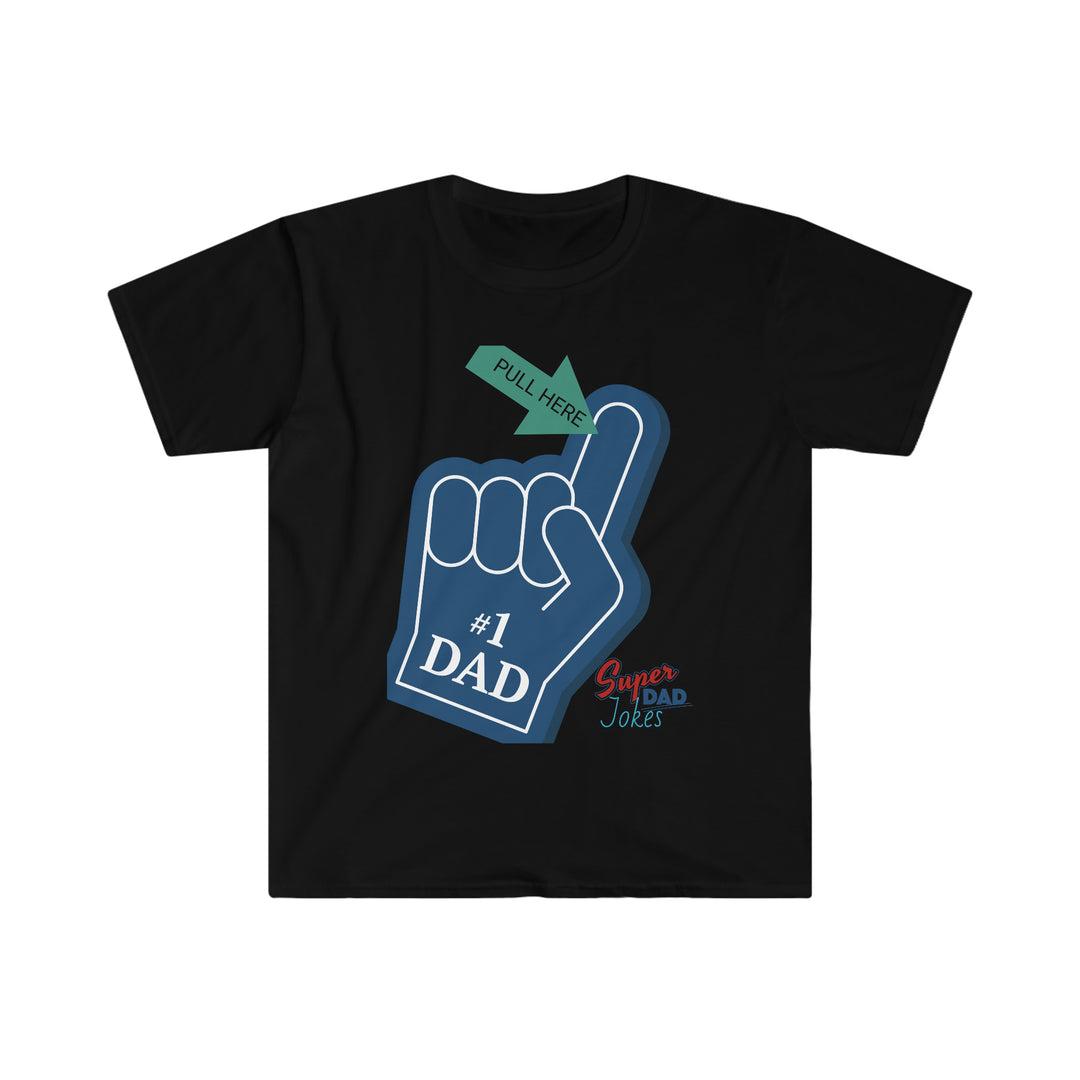 Pull My Finger Super Dad Jokes Unisex Softstyle T-Shirt