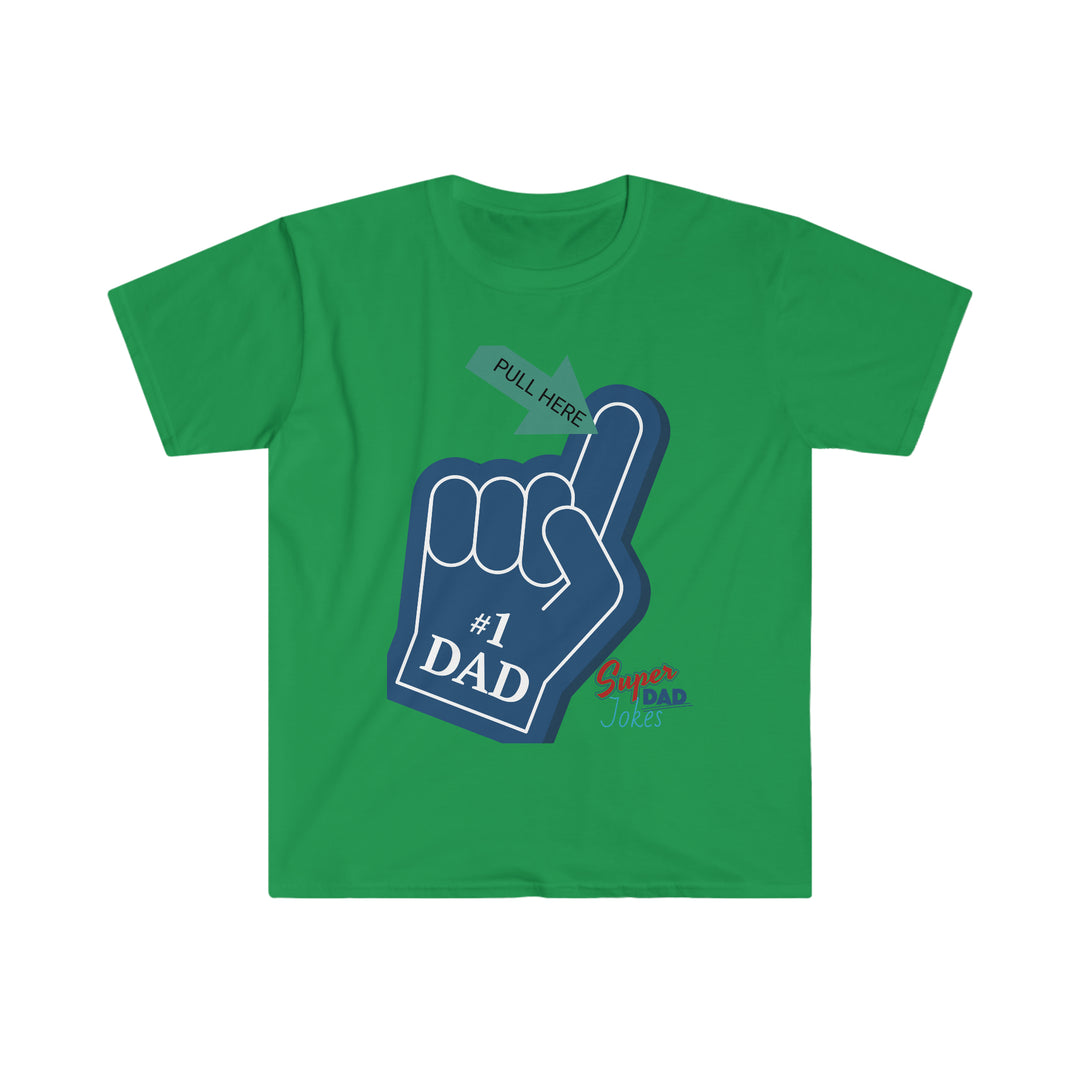 Pull My Finger Super Dad Jokes Unisex Softstyle T-Shirt