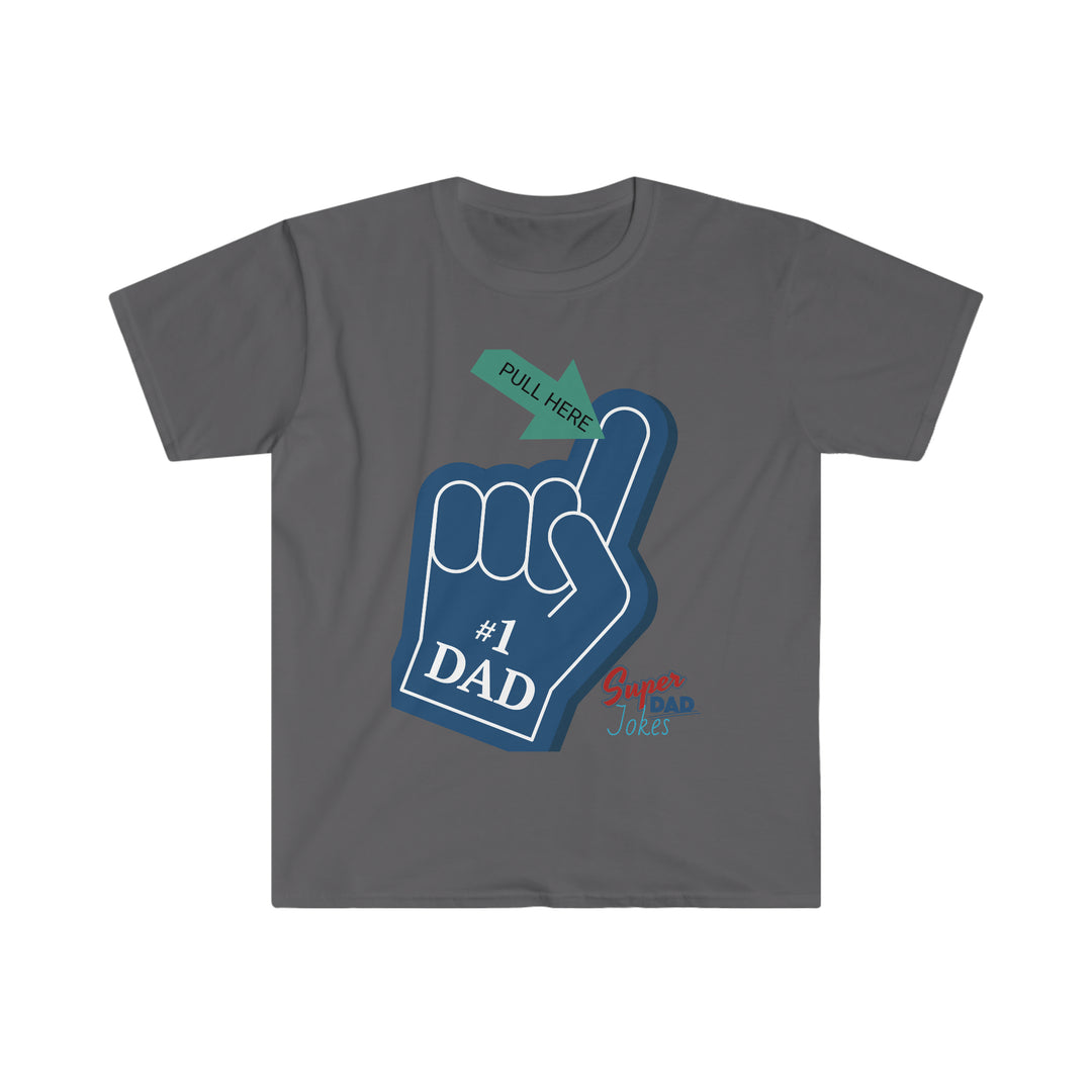 Pull My Finger Super Dad Jokes Unisex Softstyle T-Shirt