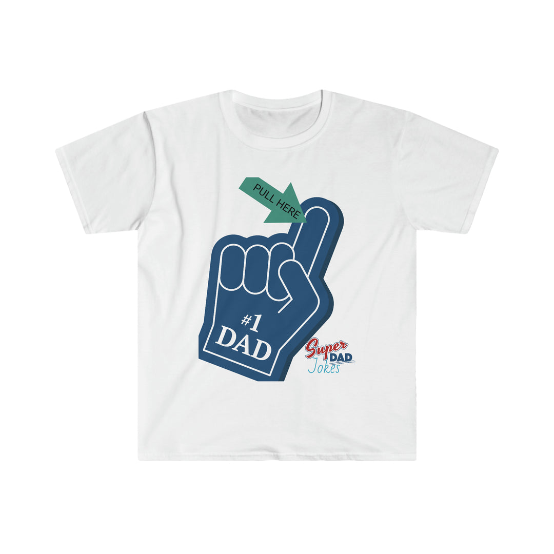Pull My Finger Super Dad Jokes Unisex Softstyle T-Shirt