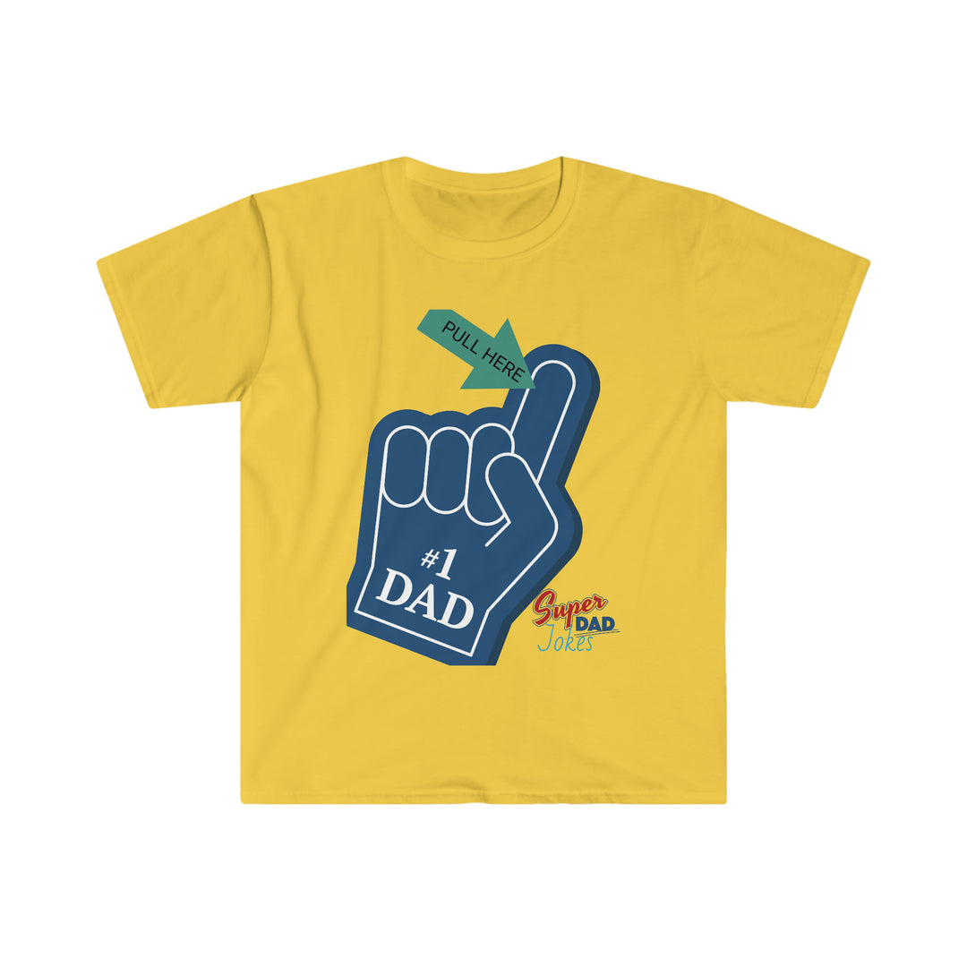 Pull My Finger Super Dad Jokes Unisex Softstyle T-Shirt
